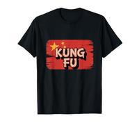China Bandera King Fu Bandera Meme Chino Kung Fu Camiseta