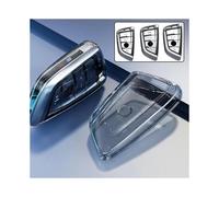 (CHINA, Black) Car Transparent Key Case Tpu Full Cover Protection Shell Bag For Bmw F90 F48 G01 G02 F15 F85 F16 F86 F45 F46 G30 G31 G32 G11 G12