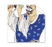 China Chino Clown Figura Tradicional Pekín Peking Opera ilustración patrón Gafas paño de Limpieza de la Pantalla del teléfono Limpiador 5 Piezas