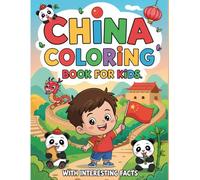 China Coloring Book for kids with facts