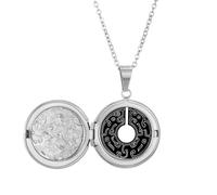 China Culture - Collar con medallón de otoño y estado de guerra, joyería para regalo de cumpleaños