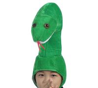 China de Año Nuevo Snake Hat - Traje de peluche para el festival lunar | Año del accesorio de cosplay de serpiente para fiesta, juego de rol, vestir | Heaves animales divertidos para eventos