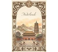 China Notebook: Chinese-Inspired Journal for Notes, Travel & Daily Writing | 120 Lined Pages | 6x9 Inches