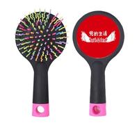China Red Life Education Art Deco Fashion Salon - Cepillo para desenredar el cabello, base de cojín