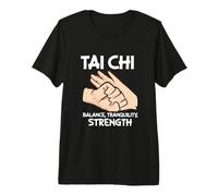 China Tai Chi Artes Marciales Amante Tai Chi Lucha de Combate Camiseta Premium