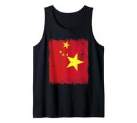 China Vietnam Media Bandera China Vietnamita Historia Camiseta sin Mangas