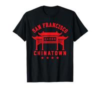 Chinatown San Francisco California Chinese SF 510 Dragón Camiseta