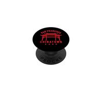 Chinatown San Francisco California Chinese SF 510 Dragón PopSockets PopGrip Adhesivo