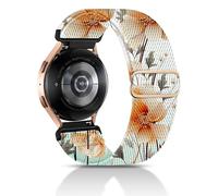 chinbersky 20mm nylon elástico correa compatible con Samsung Galaxy Watch 4/5/6/7/FE 40mm 44mm correa/Watch 5 Pro/Watch 4&6 Classic/Active 2 40mm 44mm/Watch 3 41mm/Gear Sport/Gear S2 Classic