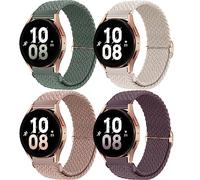 chinbersky 22mm Nylon Trenzado Correa Compatible con Samsung Galaxy Watch 3 45mm/Galaxy Watch 46mm/Gear S3 Classic/Frontier, para Amazfit Balance Correa/gtr 3/4/2/bip 5/Huawei Gt 5/4/3/2 46mm
