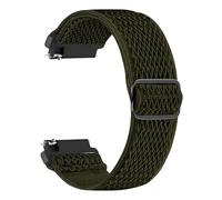 chinbersky Correa de reloj de nailon elástica de 16 mm, 18 mm, 19 mm, 20 mm, 22 mm, ajustable, transpirable, deportiva, para hombre y mujer, 16mm, Nailon, Sin gemas