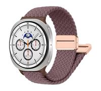chinbersky Trenzadas Correas Compatibles con Galaxy Watch 8 Correa 40mm 44mm/8 Classic 46mm, Magnéticas Nylon Elástico Tela Correa para Samsung Galaxy Watch 8 Classic Correas/8 (40mm 44mm)