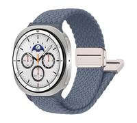 chinbersky Trenzadas Correas Compatibles con Galaxy Watch 8 Correa 40mm 44mm/8 Classic 46mm, Magnéticas Nylon Elástico Tela Correa para Samsung Galaxy Watch 8 Classic Correas/8 (40mm 44mm)
