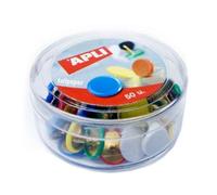 Chinchetas APLI Colores Mezclados Nº 2 Caja x50