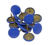 Chinchetas Azules n.5 plastificadas Caja 100