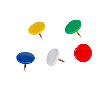 Chinchetas Colores Surtidos. Caja 100 Piezas