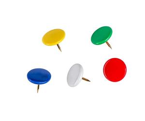 Chinchetas Colores Surtidos. Caja 100 Piezas