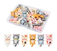 Chinchetas coloridas y decorativas para gatos - 30 piezas