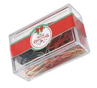 Chinchetas con temática navideña para tablón de anuncios de la escuela, oficina, tablero de corcho, clip de metal colorido, abrazadera de documentos de papel, clips multiusos para documentos