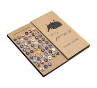 Chinchetas de dibujo | Chinchetas de tablón de anuncios para corcho, 51 decorativos con diseño de banderas estatales portátiles para casa, cocina, aula, Navidad