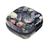 Chinchilla-2021 - Bolsa de almacenamiento de servilletas sanitarias, bolsa de almacenamiento para tampón con cremallera, bolsa de período para adolescentes y niñas, bolso de menstruación femenina