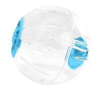 Chinchilla Ball, Hamster Toy, Running Ejercise Ball, Clear ABS Construction, Ventilated Interactive Design, 6,3 pulgadas, Pet Cage Exploration, for interior Outdoor Fitness Playtime
