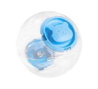Chinchilla Ball - Impact-Resistant/High Clarity, Breathable Air Vents, Transparent Pet Exercise Ball, Funny Ventilated Pet Rolling Wheel | Funny Interactive Toy, Chinchilla Small Animal Habitat For Ha
