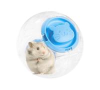 Chinchilla Ball - Rueda de mascotas transparente, animal ventilado | Pollo de carreras de ejercicio claro, volante de hábitat de fitness interactivo, pelota de juego silenciosa para un