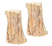 Chinchilla Chew Sticks - Pequeños palitos para masticar animales, troncos de madera | 2 piezas Bunny Teeth Care Molar Toy, Natural Teeth Grinding Toys for Rabbit, Chinchilla, Hamster, Squirrel,