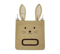 Chinchilla de Heno Alimentador De Heno Colgante con Bolsa De Almacenamiento | Bolsa De Almacenamiento Para Jaulas De Chinchillas Y Animales