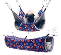 Chinchilla Hamaca | Camas para hámster, cómodo de Dormir para Animales pequeños para Descansar en el Parque Infantil, para el hogar, Ratones, Planeador, Sala de Estar