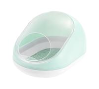Chinchilla Hamster Habitat Box - Baño pequeño para mascotas, Habitat de baño de para hámster | Caja de baño para hámster con función de baño de , cuenco de baño transparente