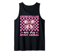 Chinchillas Son Mi Espíritu Animal Chinchilla Mascota Chica Mamá Camiseta sin Mangas