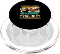 Chincoteague Island Wild Ponies Virginia - Recuerdo de Vacaciones PopSockets PopGrip para MagSafe