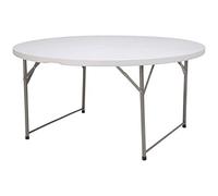 chiner - Mesa Redonda Plegable al Centro 150 cm |
