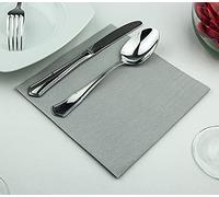 Chiner - Servilleta Air "Efecto tela" 40 * 40 cm. - Caja 150 unds. (Gris)