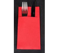 Chiner Servilleta Canguro 40x40 Roja de celulosa