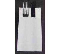 Chiner - Servilleta Canguro Punta Punta 40 * 40 - Caja 120 unds. (Blanco)
