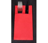 Chiner - Servilleta Canguro Punta Punta 40 * 40 - Caja 120 unds. (Rojo)