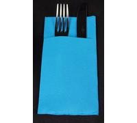 Chiner - Servilleta Canguro Punta Punta 40 * 40 - Caja 960 unds. (Turquesa)