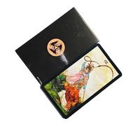 Chinese Art Tarot Cards - 4.13 Inch Paper Tarot Deck | Paper Fortune Cards - 78 Sheets Collectible Artistic Card for Beginners Teens Kids Parties Dorm Fun 140g