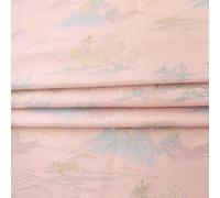 Chinese Brocade Fabric Traditional, Tela Jacquard con brocado de satén chino Cheongsam 100x150cm Multicolor(Pink)