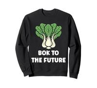 Chinese Cabbage bok to The Future Vegetable Funny Bok Choy Sudadera