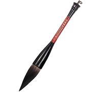 Chinese Calligraphy Drawing Brush, Pincel Grande de caligrafía China for Pintar y Escribir Kanji en Acuarela, Multicolor(Wolf Hair)