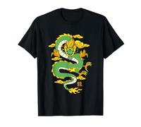 Chinese Dragon Tattoo Drachen Samurai Wu Japanese Art Japan Camiseta
