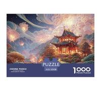 Chinese Embroidery Craft 1000 Piece Papel Premium Rompecabezas Mystical Oriental Art Meditativo Jigsaw Educativo Niños 52x38cm/1000pcs