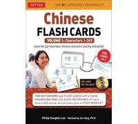 Chinese Flash Cards Kit Volume 1 /anglais: HSK Levels 1 & 2 Elementary Level: Characters 1-349 (Online Audio for each word Included)
