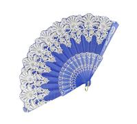 Chinese Folding Fan - 16.54 Inches Cloth PP Hand Fan | Elegant Tassel Foldable, Dance Cosplay Wedding Prop, Decorative Handheld, Party Accessory For Women Use