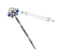 Chinese Hairpin, Borla Coiled Hair Pin, Asian Hair Stick, Elegante Plate Hair Fork, Stylish Hair Accessory, Firm Hold Hairpin, Hair Fork for Women, Decorative Hair Stick, Hairpin for Girls,
