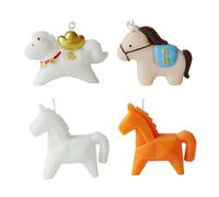 Chinese Horse Candle, Aromatherapy Scented Candler, Auspicious Candle with Aromatherapy, Festive Table Display, Desktop Ornament with Elegant Style, Scented Gift for Women